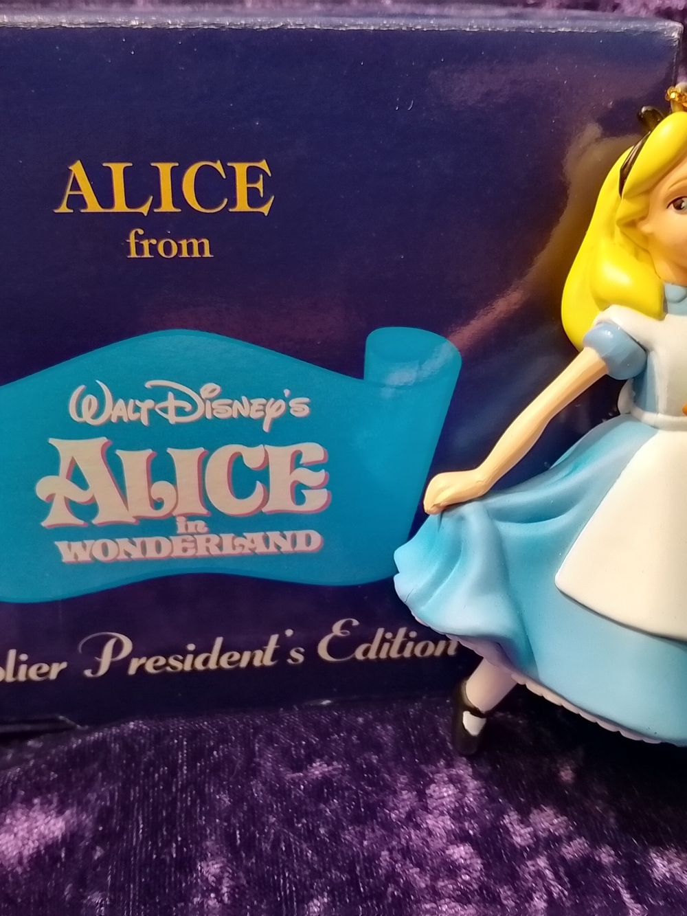 Disney Alice Christmas Ornament. - Picture 2 of 4